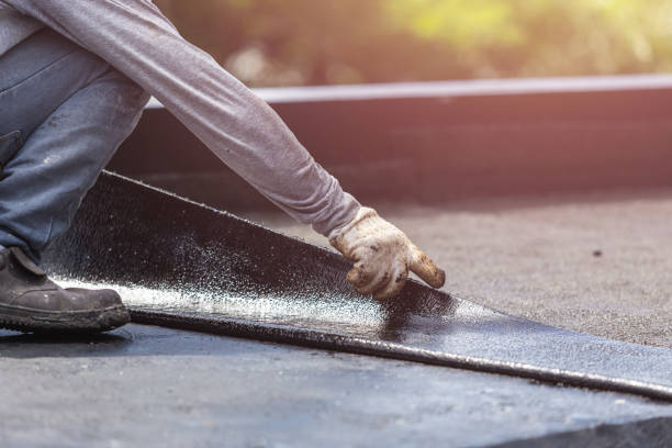 Professional Emergency Waterproofing technician working in Port Edwards, WI
